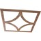 Ekena Millwork Statesman Wood Fretwork Pierced Ceiling Medallion, Walnut, 36"OD x 23"ID x 1/4"T CMWP36X36X0250STWA - alternate 4